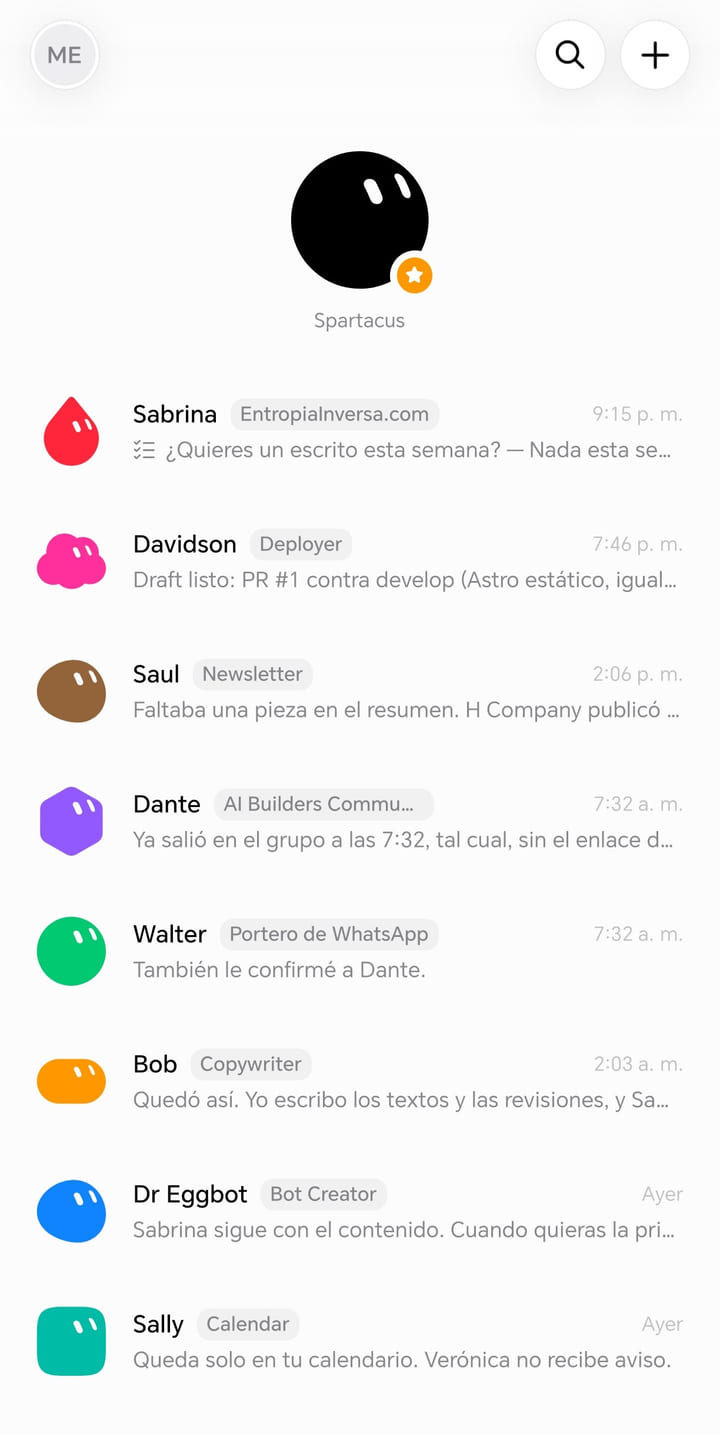 Mi lista de bots en Grok Bot